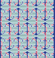 seamless pattern with anchors vector image vector image