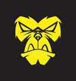 face monkey vector image vector image