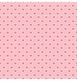 heart shape seamless pattern tiling vector image vector image