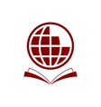 world-encyclopedia vector image vector image