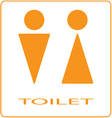 toilet vector image
