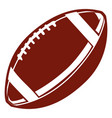 american football ball cut out vector image vector image