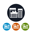 gift boxes icon vector image