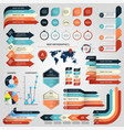 infographic graphic business diagram chart banner vector image vector image