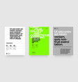 layout template for events or business related vector image