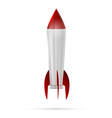 rocket space ship vector image