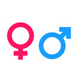 gender sign icon men and women concept icon vector image