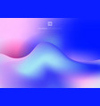 abstract trendy fluid colorful liquid gradients vector image