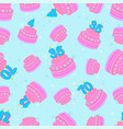 four sweets backgrounds vector image