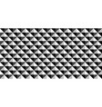 seamless geometric rhombus pattern black vector image vector image