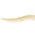gold glitter texture vector image