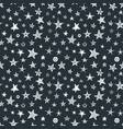 seamless christmas pattern vector image
