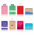 shopping bag vector image