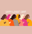 international womens day vector image vector image
