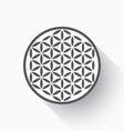 flower of life vector image vector image