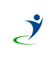 fitness vector image vector image