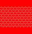 white heart pattern vector image vector image