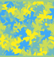 camouflage pattern background urban clothing vector image vector image