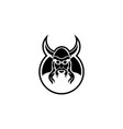 spartan logo vector image vector image