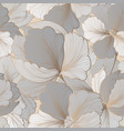 floral seamless pattern flower background vector image