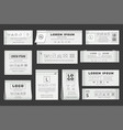 laundry labels technical information for washing vector image