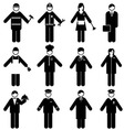 professions and occupations vector image