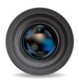 camera lens vector image vector image