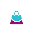 bag beauty smile fashion logo vector image