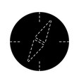 compass icon design graphics vector image