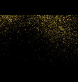 gold glitter texture vector image