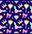 cute seamless pattern vector image vector image
