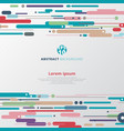 modern style abstract with composition made vector image