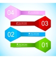 set of abstract banners vector image vector image