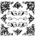 victorian ornament vector image