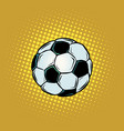 football soccer ball vector image
