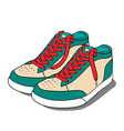 sport shoes sneakers vector image
