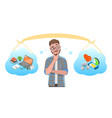 work-life balance vector image
