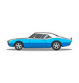 american muscle car vector image