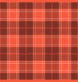 living coral tartan seamless pattern background vector image