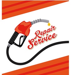 Service station Royalty Free Vector Image - VectorStock