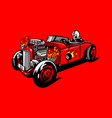 vintage car 11 vector image