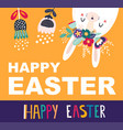 easter vector image vector image