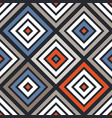 colorful abstract seamless pattern geometric vector image