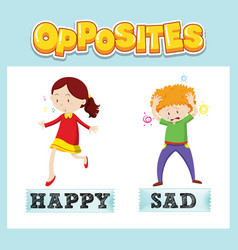 Opposite words for pass and fail Royalty Free Vector Image