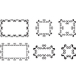 vintage frame vector image