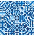 seamless blue white overlay irregular vector image