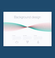 futuristic user interface ui technology vector image