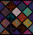 mosaic art pattern image vector image