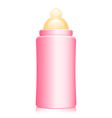 baby bottle vector image vector image