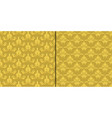 damask vintage seamless pattern background vector image vector image